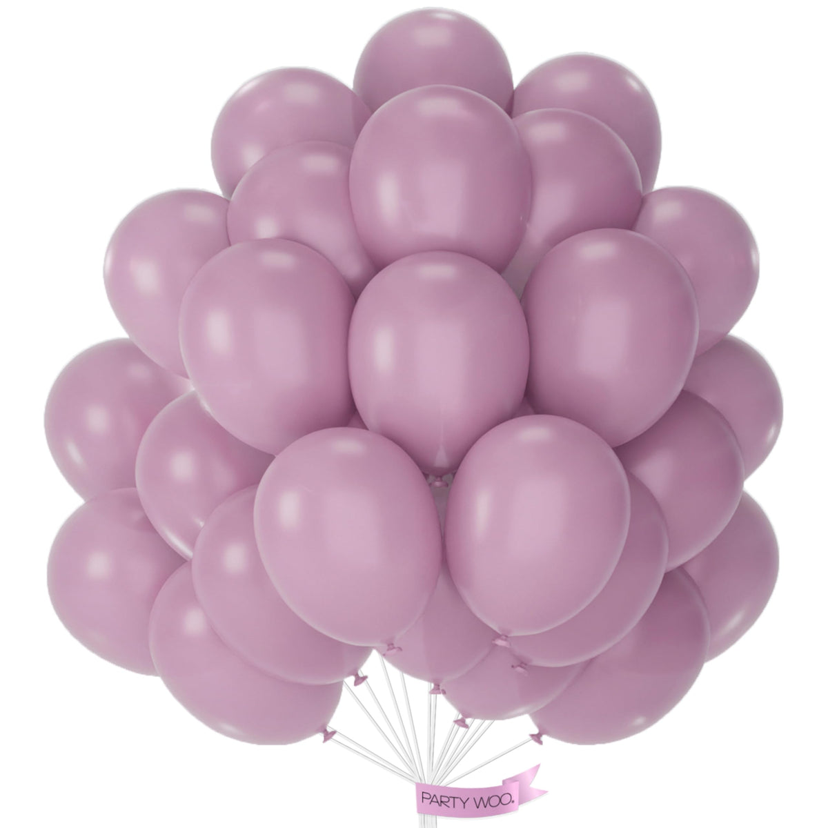 PartyWoo Red Balloons 50pcs Red Helium Latex Balloons 12 Inch