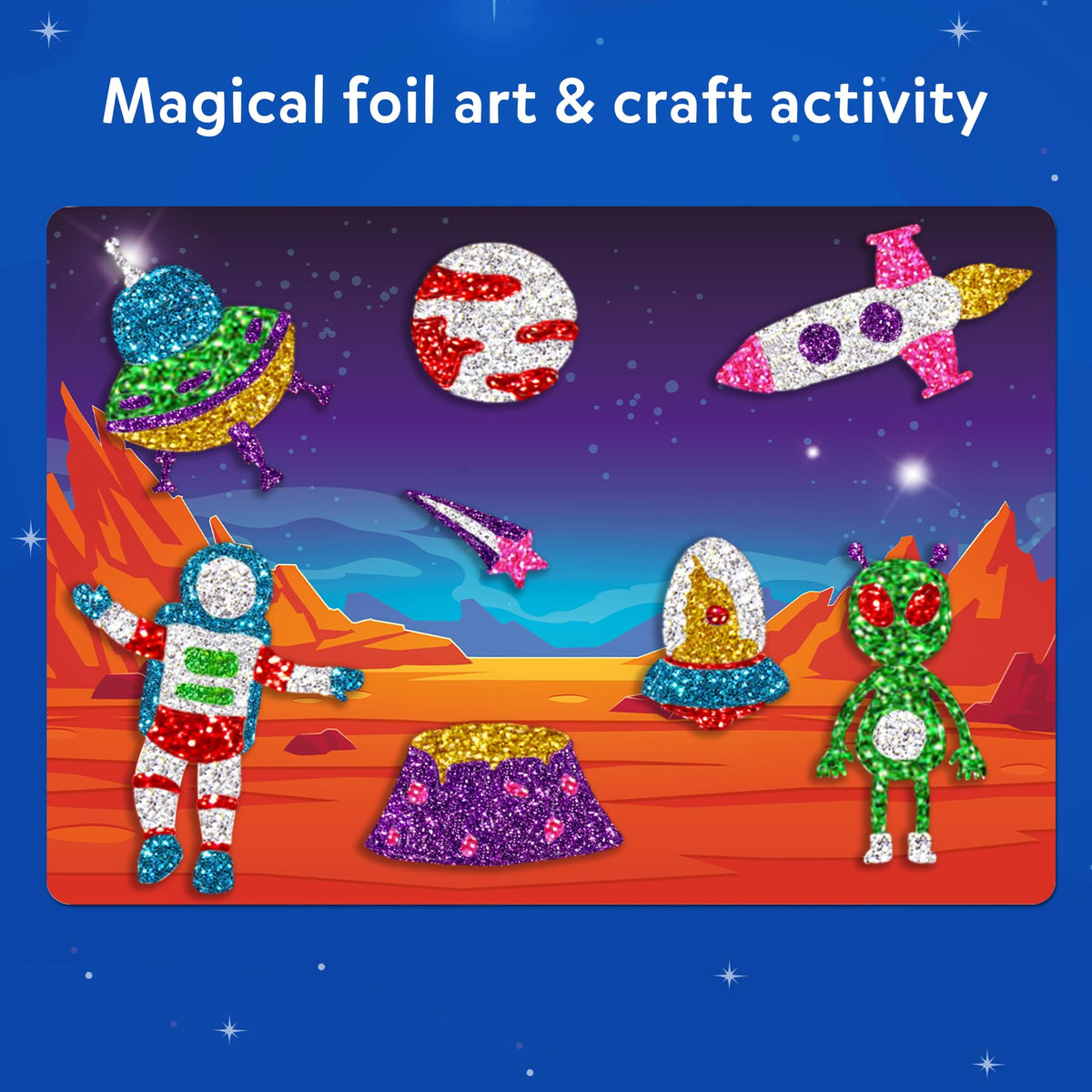 Skillmatics Foil Fun Disney Princess, Foil Art & Craft Kit, Gift for Kids