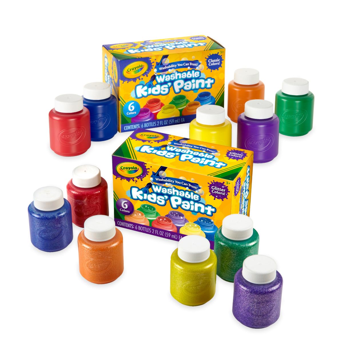 Crayola Paint Pendulum (30pcs), Washable Paint Kit, Kids Arts & Crafts, Art Toys for Girls & Boys, Gift for Kids, Ages 7+