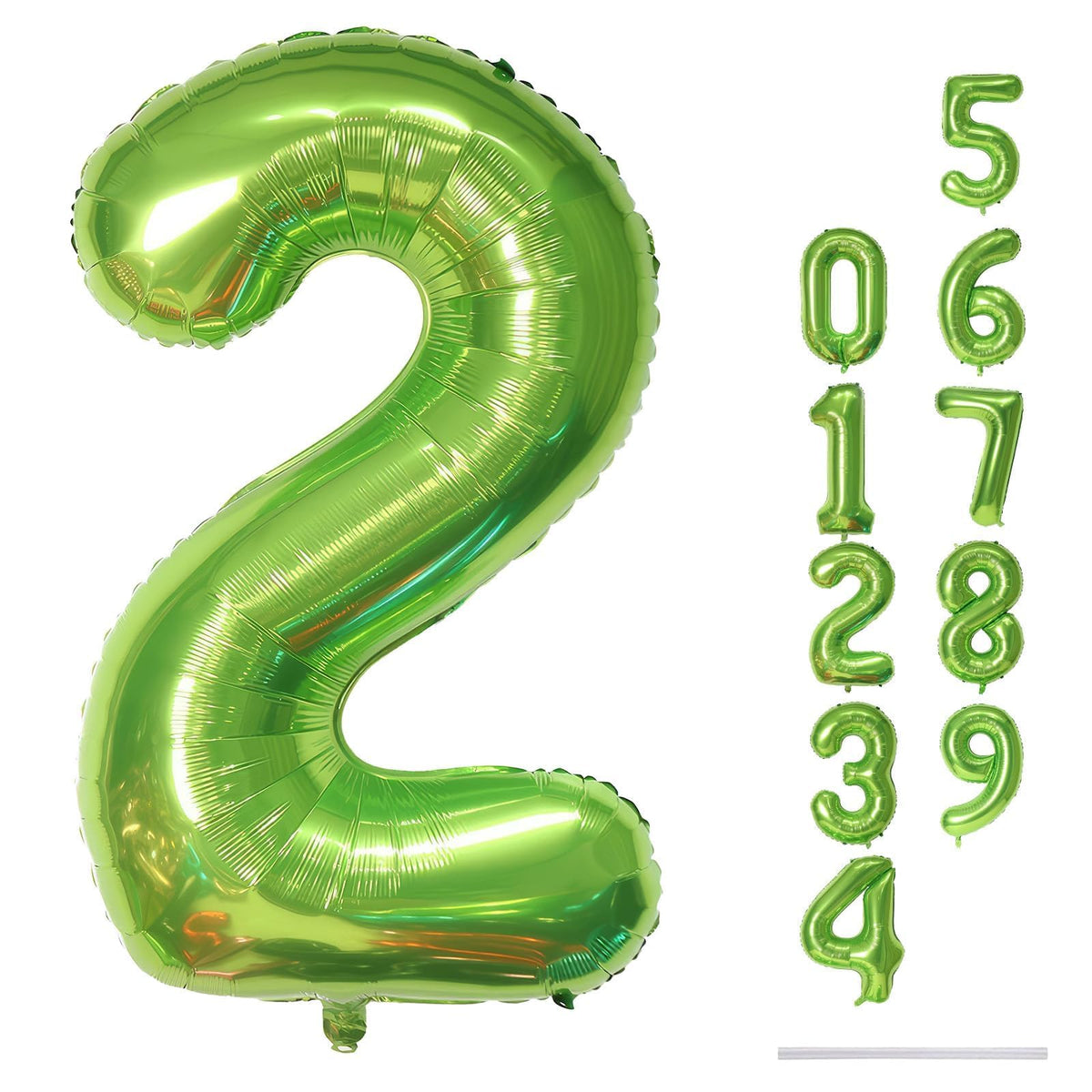 40 Inch Balloon Number 3 Blue, Large Foil Number Balloons Set 0-9, Digital 3 Helium Balloons for Boys Men 3rd 13th 30th Birthday Anniversary Graduation New Year's Eve Party Decoration Supplies