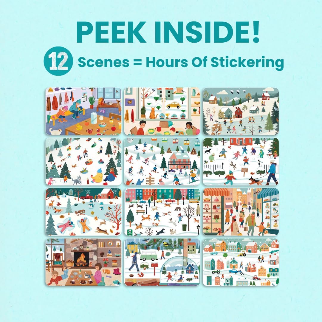 Cupkin Spooky Village Halloween Coloring & Sticker Book | 300+ Stickers