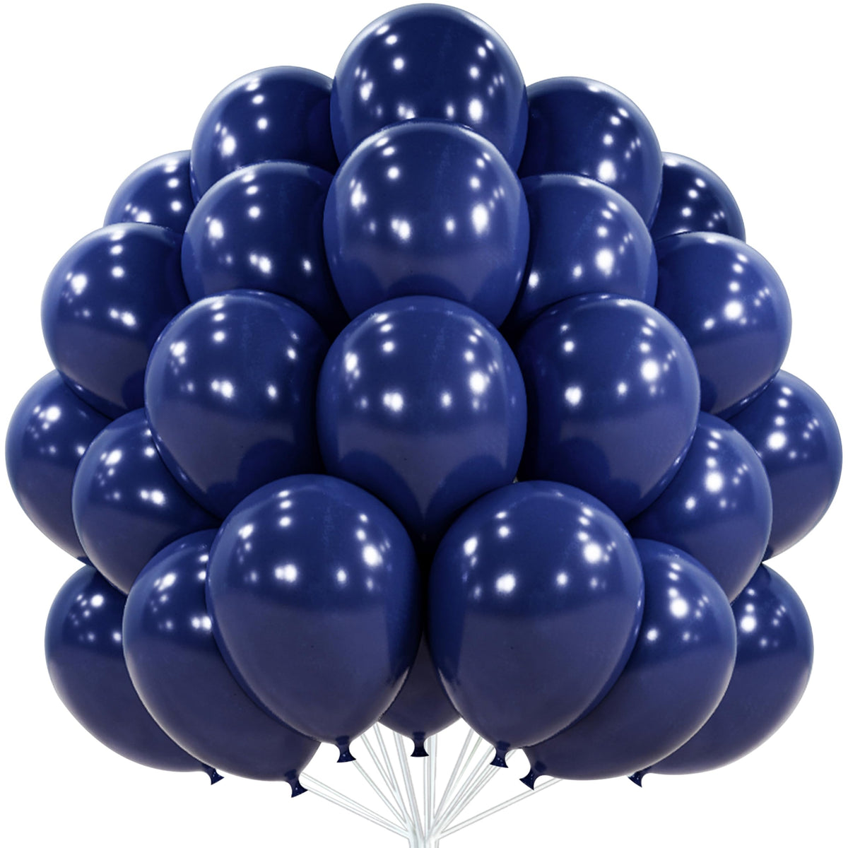 PartyWoo Red Balloons 50pcs Red Helium Latex Balloons 12 Inch