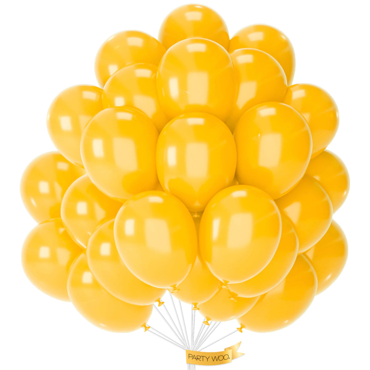 PartyWoo Red Balloons 50pcs Red Helium Latex Balloons 12 Inch