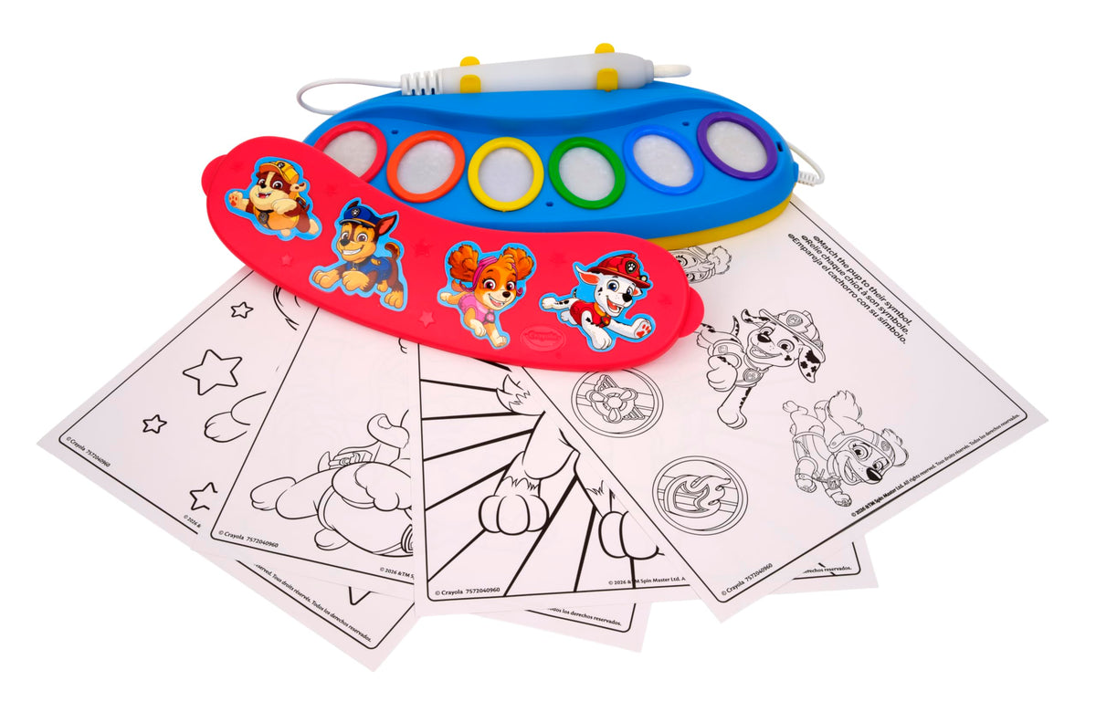 Crayola Ms Rachel Color Wonder Magic Light Brush, Mess Free Coloring Toy 3+