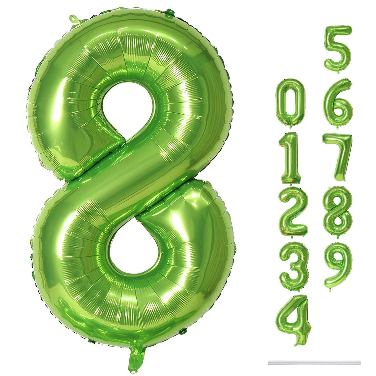 40 Inch Balloon Number 3 Blue, Large Foil Number Balloons Set 0-9, Digital 3 Helium Balloons for Boys Men 3rd 13th 30th Birthday Anniversary Graduation New Year's Eve Party Decoration Supplies