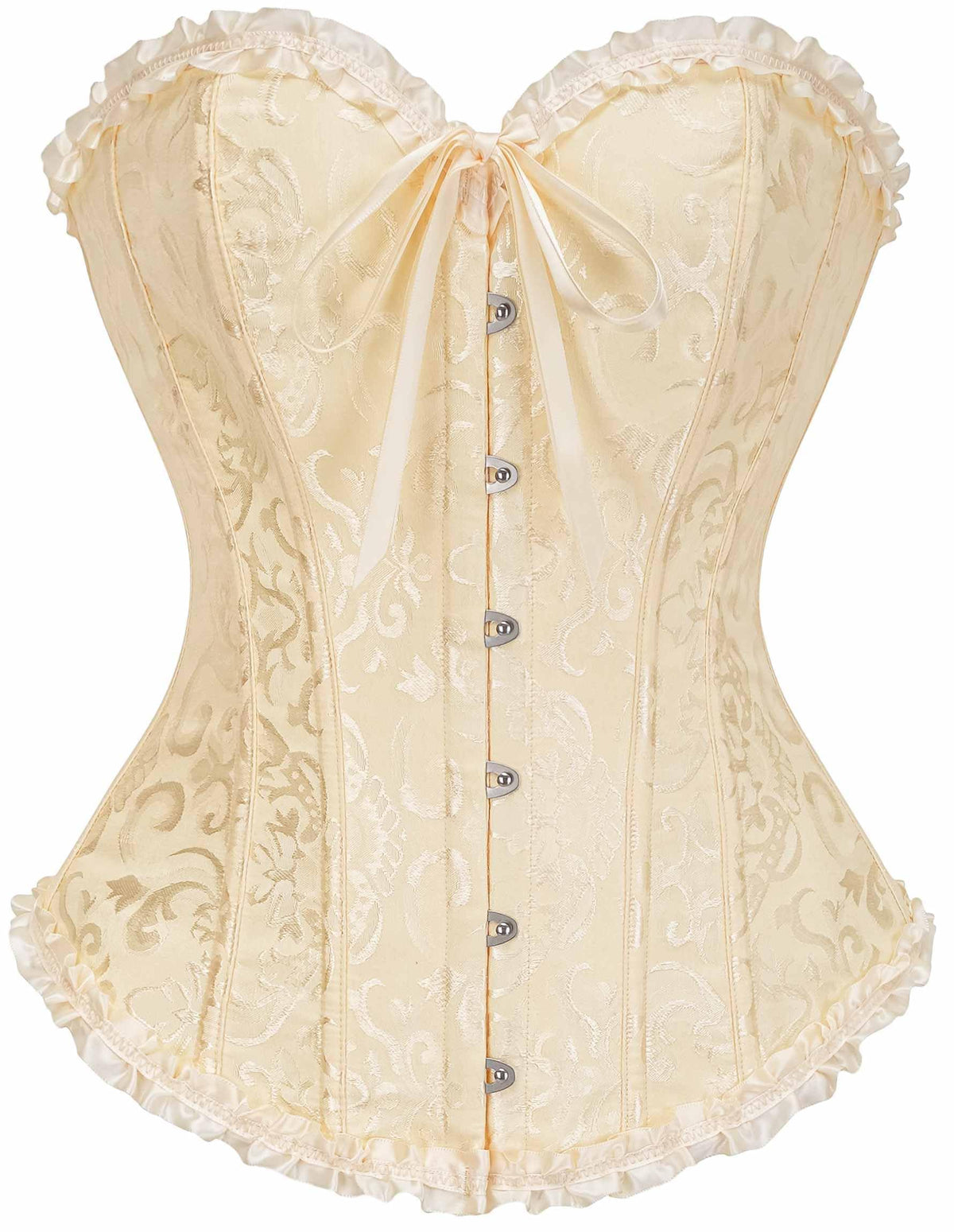 SZIVYSHI 14-Bone Overbust Corset Top