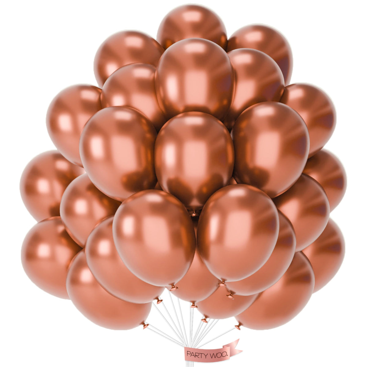 PartyWoo Red Balloons 50pcs Red Helium Latex Balloons 12 Inch