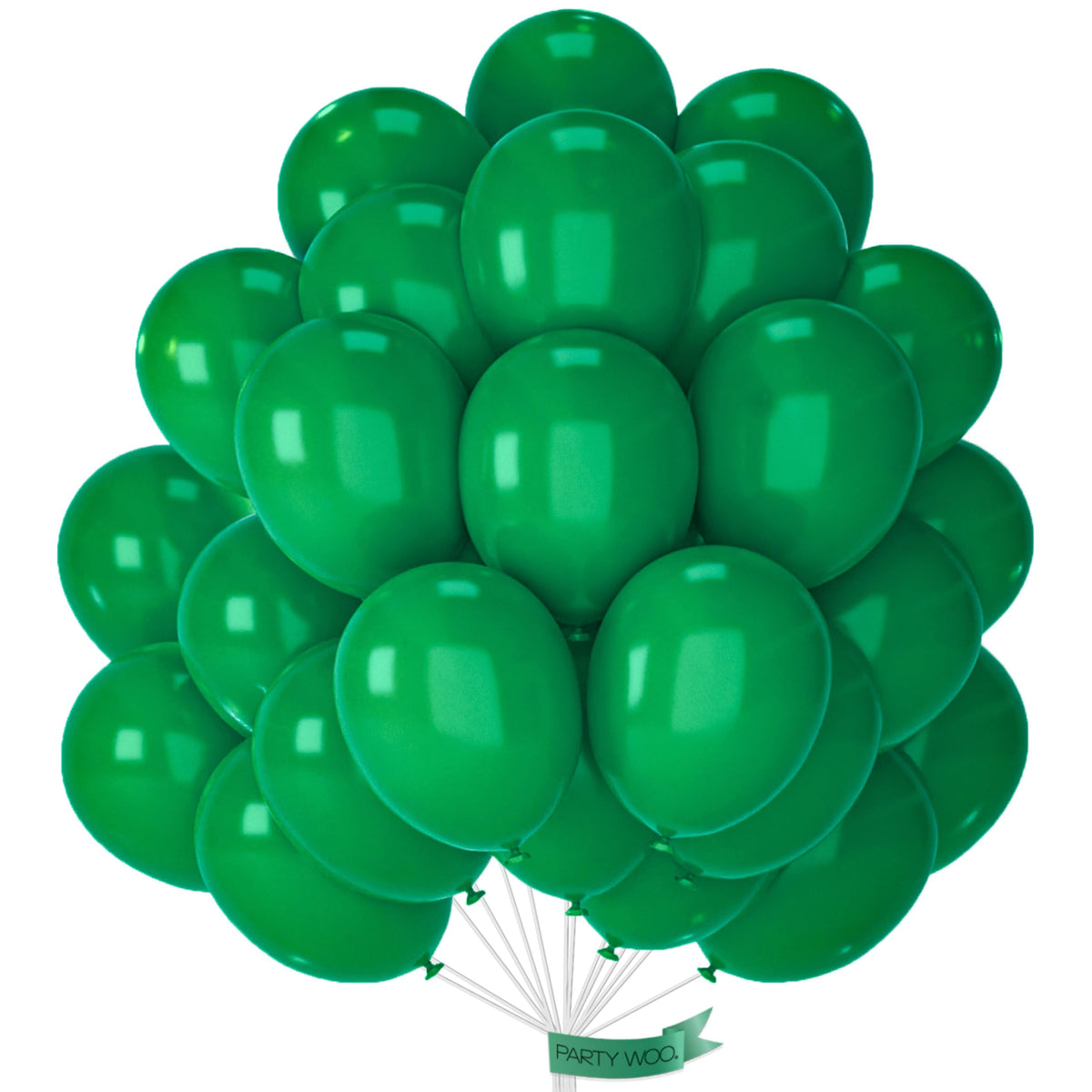 PartyWoo Red Balloons 50pcs Red Helium Latex Balloons 12 Inch