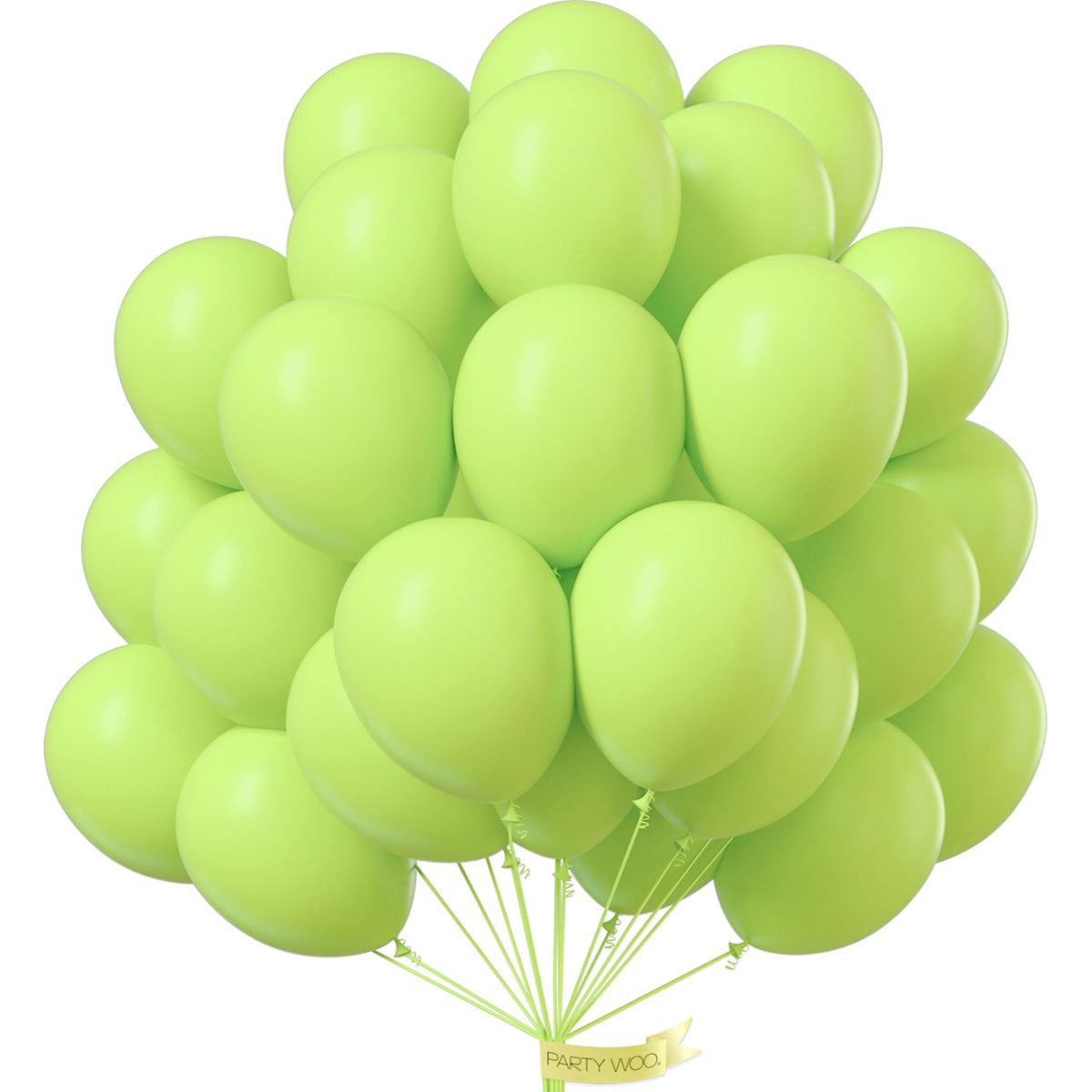 PartyWoo Red Balloons 50pcs Red Helium Latex Balloons 12 Inch