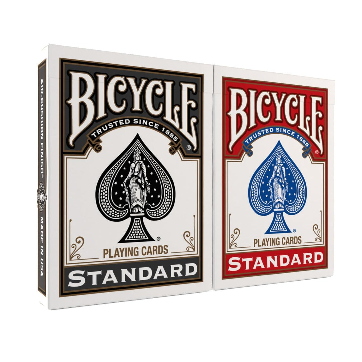 Bicycle Rider Back Playing Cards 12 Pack Poker Size Red Blue Bulk Set