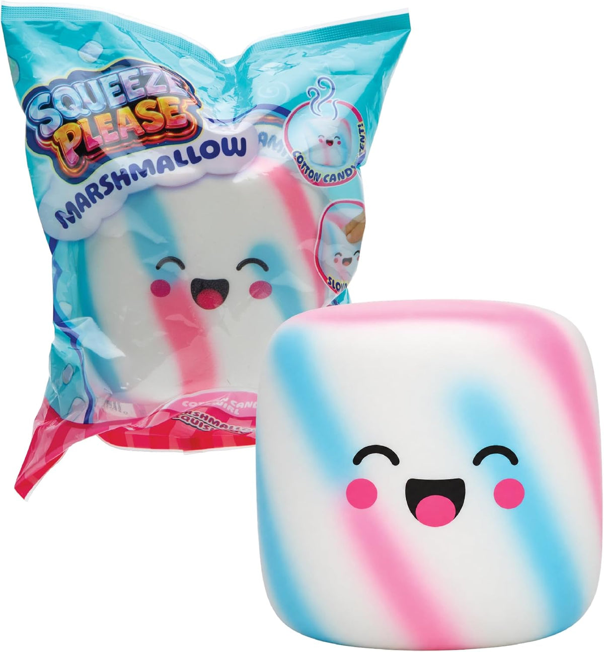 Squeeze Please Scented Marshmallow Stress Relief Sensory Fidget Squishy Toy