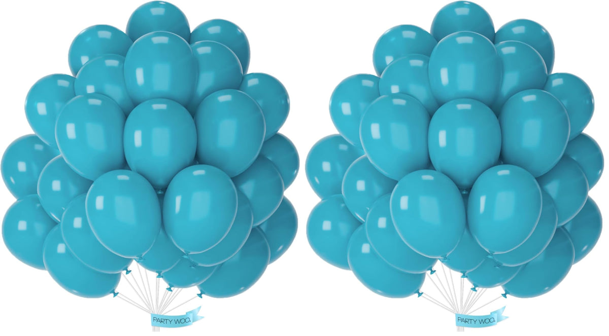 PartyWoo Red Balloons 50pcs Red Helium Latex Balloons 12 Inch