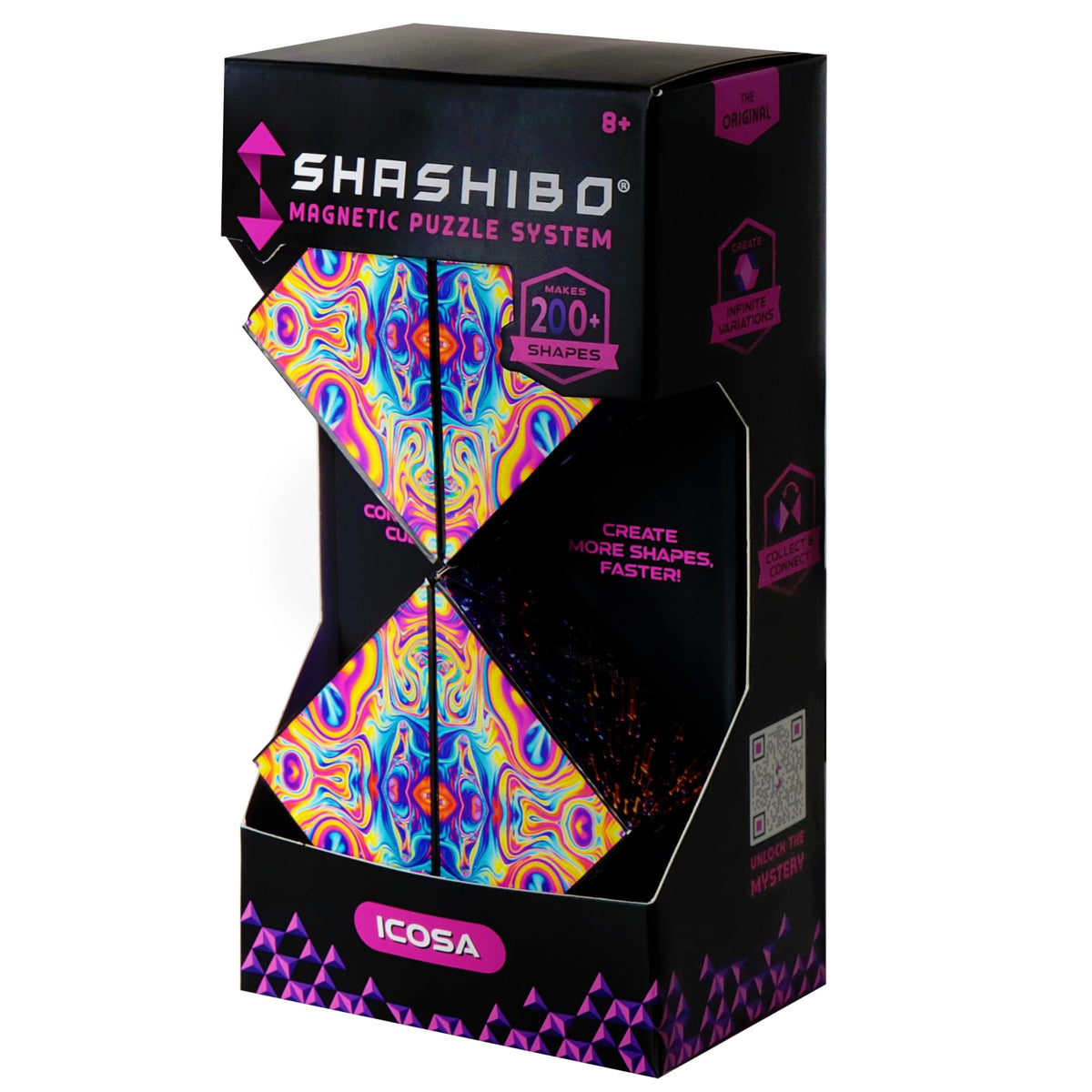 Shashibo DODECA Magnetic Puzzle Cube, Stress Relief Fidget Toy
