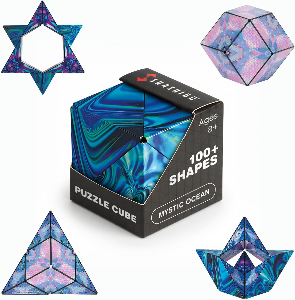 Shashibo DODECA Magnetic Puzzle Cube, Stress Relief Fidget Toy