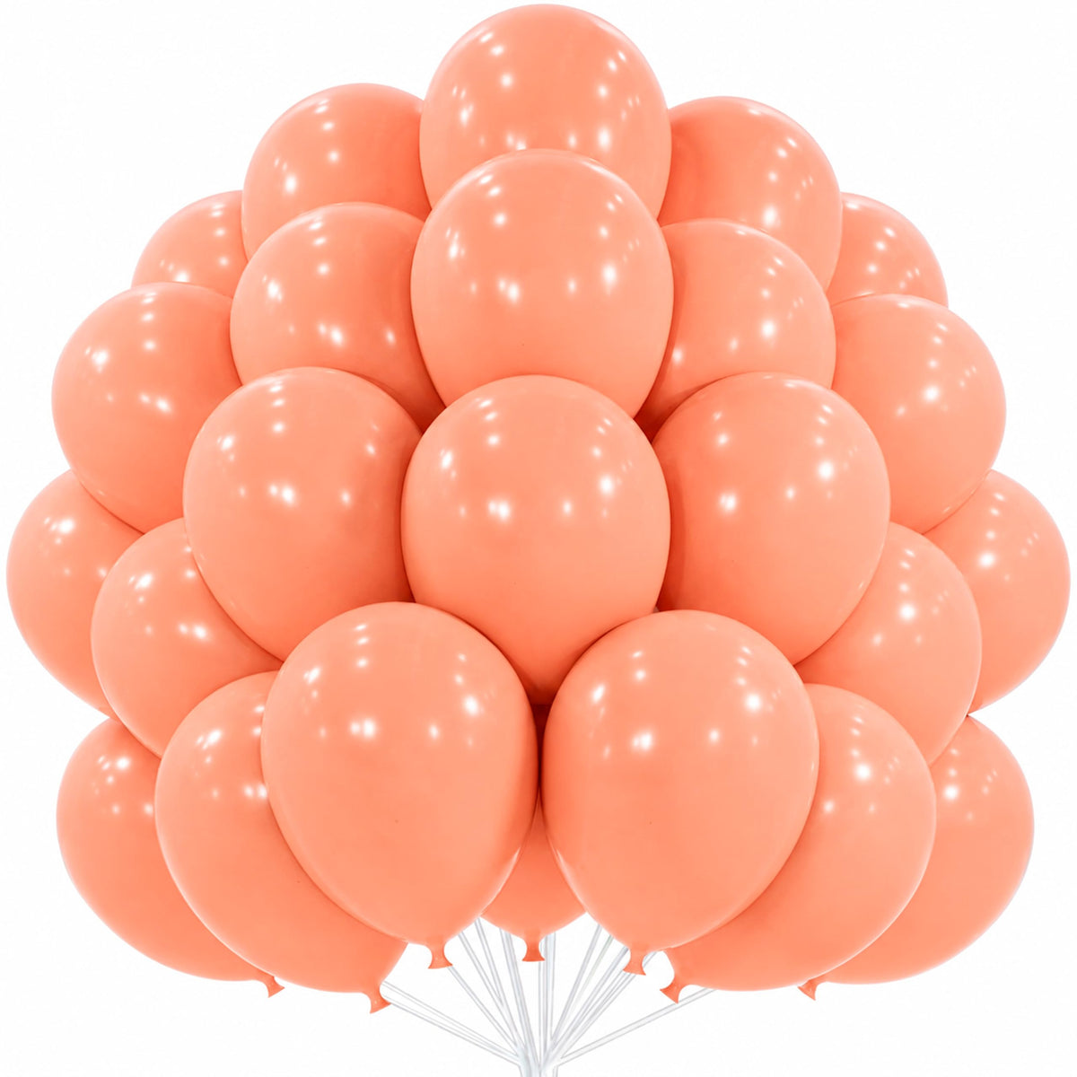 PartyWoo Red Balloons 50pcs Red Helium Latex Balloons 12 Inch