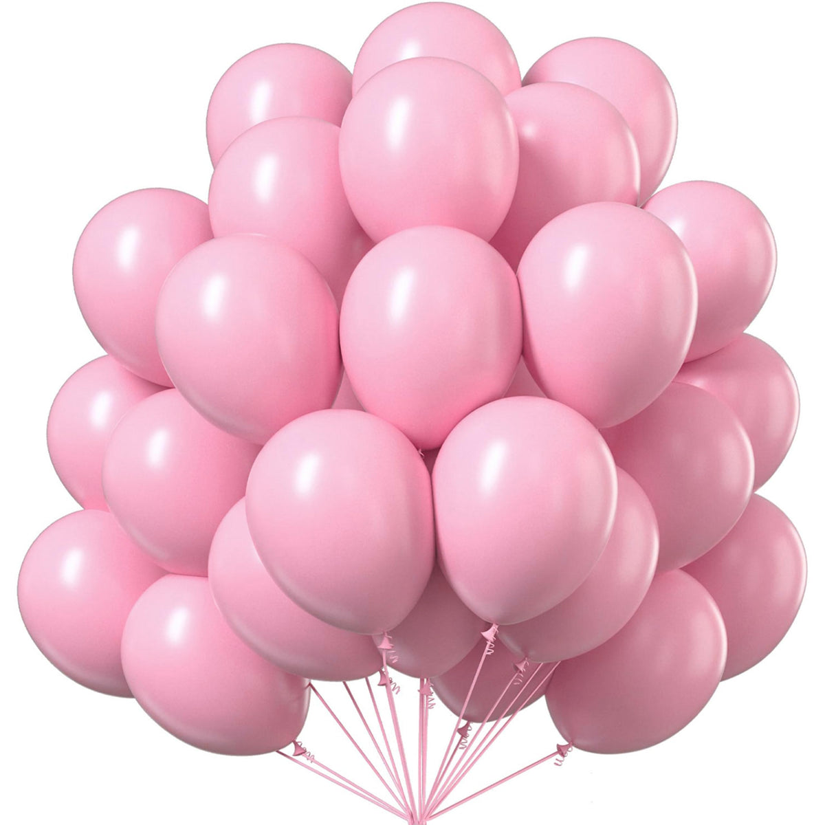 PartyWoo Red Balloons 50pcs Red Helium Latex Balloons 12 Inch