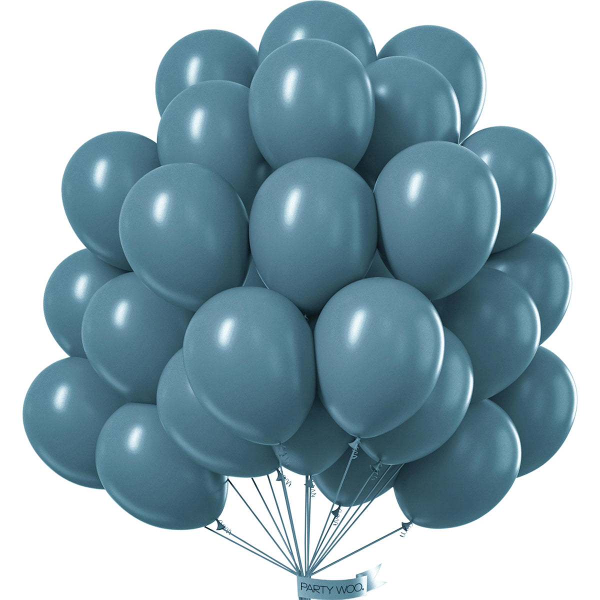 PartyWoo Red Balloons 50pcs Red Helium Latex Balloons 12 Inch