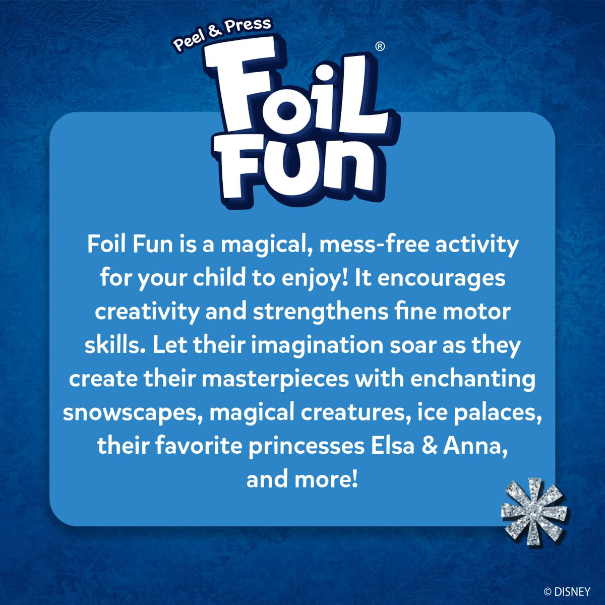 Skillmatics Foil Fun Disney Princess, Foil Art & Craft Kit, Gift for Kids