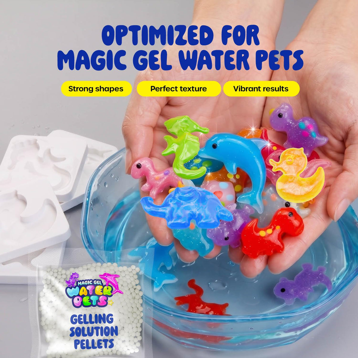 Dan&Darci Magic Gel Water Pets Kit - Birthday Gifts - Squishy Maker