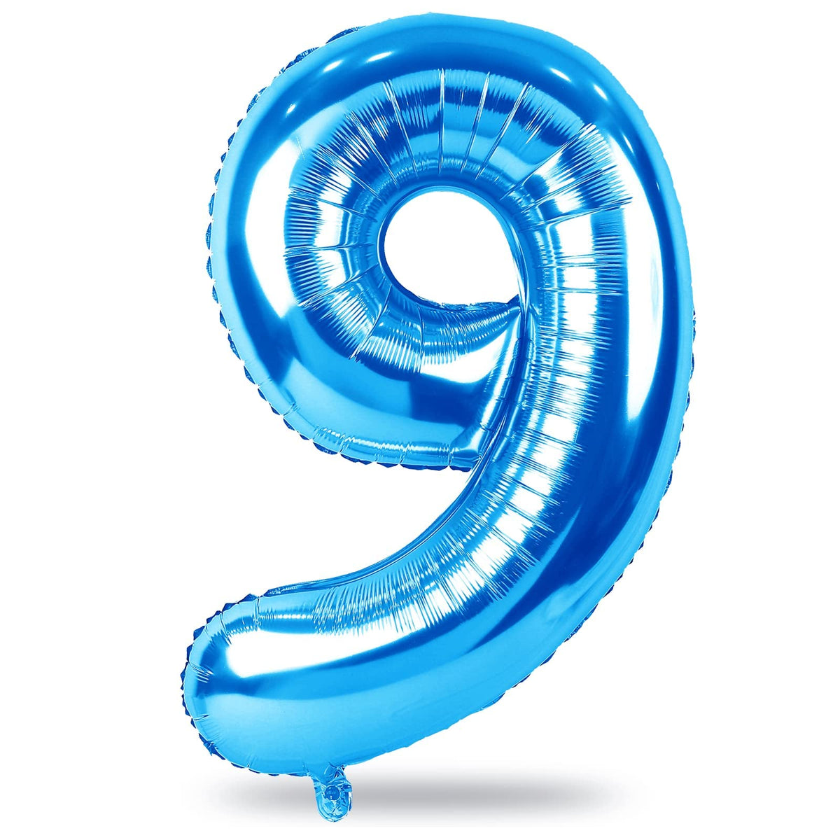 40 Inch Balloon Number 3 Blue, Large Foil Number Balloons Set 0-9, Digital 3 Helium Balloons for Boys Men 3rd 13th 30th Birthday Anniversary Graduation New Year's Eve Party Decoration Supplies