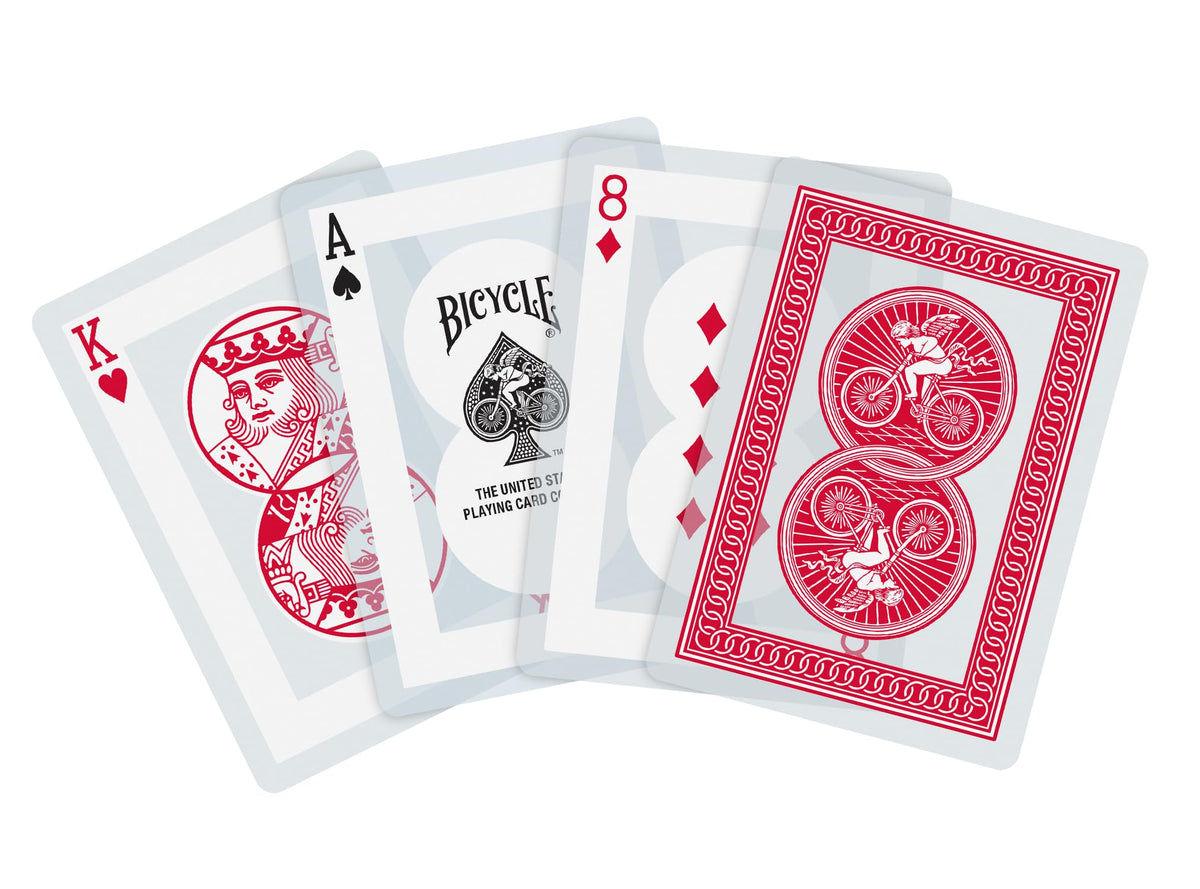 Bicycle Rider Back Playing Cards 12 Pack Poker Size Red Blue Bulk Set