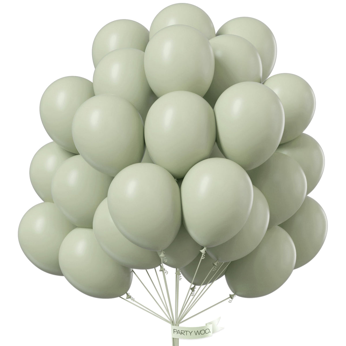PartyWoo Red Balloons 50pcs Red Helium Latex Balloons 12 Inch