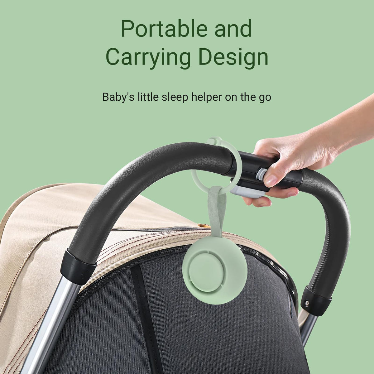 Portable Baby Sound Machine & Essentials for Babies & Kids-Rose