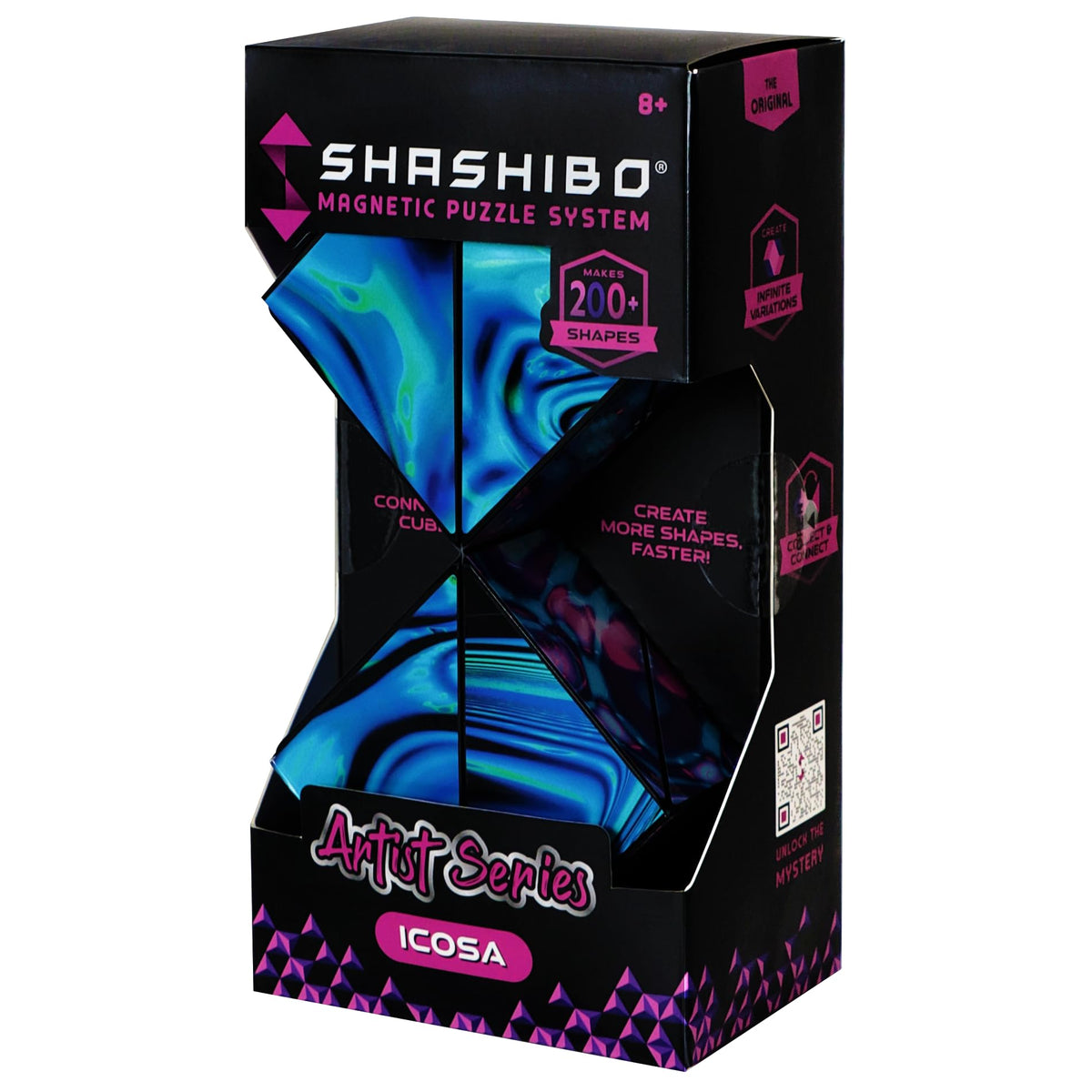 Shashibo DODECA Magnetic Puzzle Cube, Stress Relief Fidget Toy