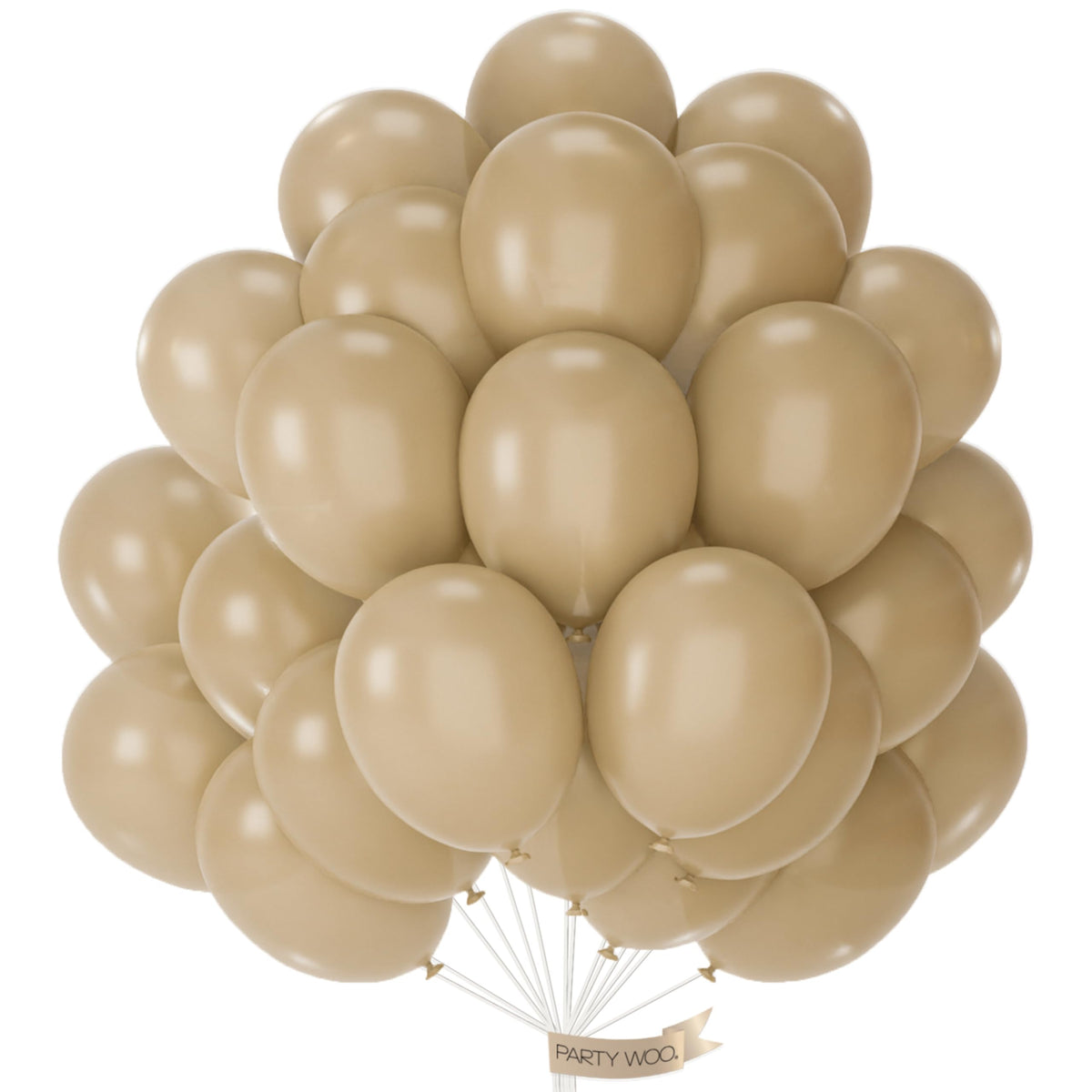 PartyWoo Red Balloons 50pcs Red Helium Latex Balloons 12 Inch