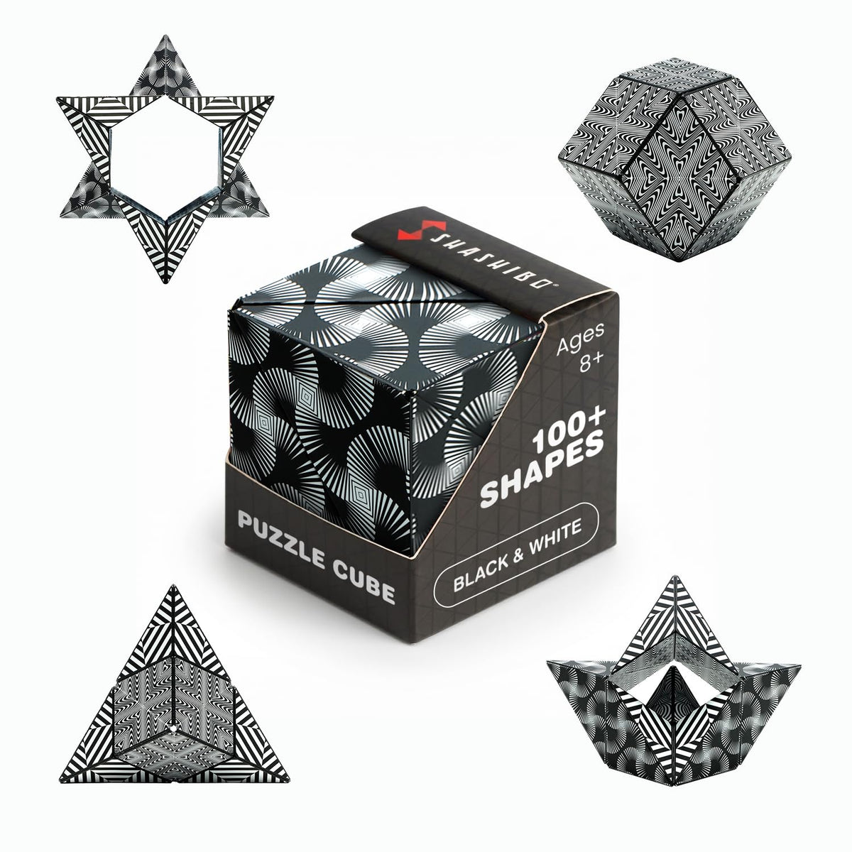 Shashibo DODECA Magnetic Puzzle Cube, Stress Relief Fidget Toy