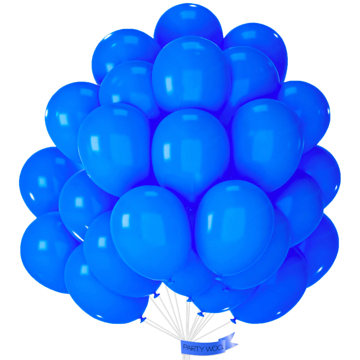 PartyWoo Red Balloons 50pcs Red Helium Latex Balloons 12 Inch