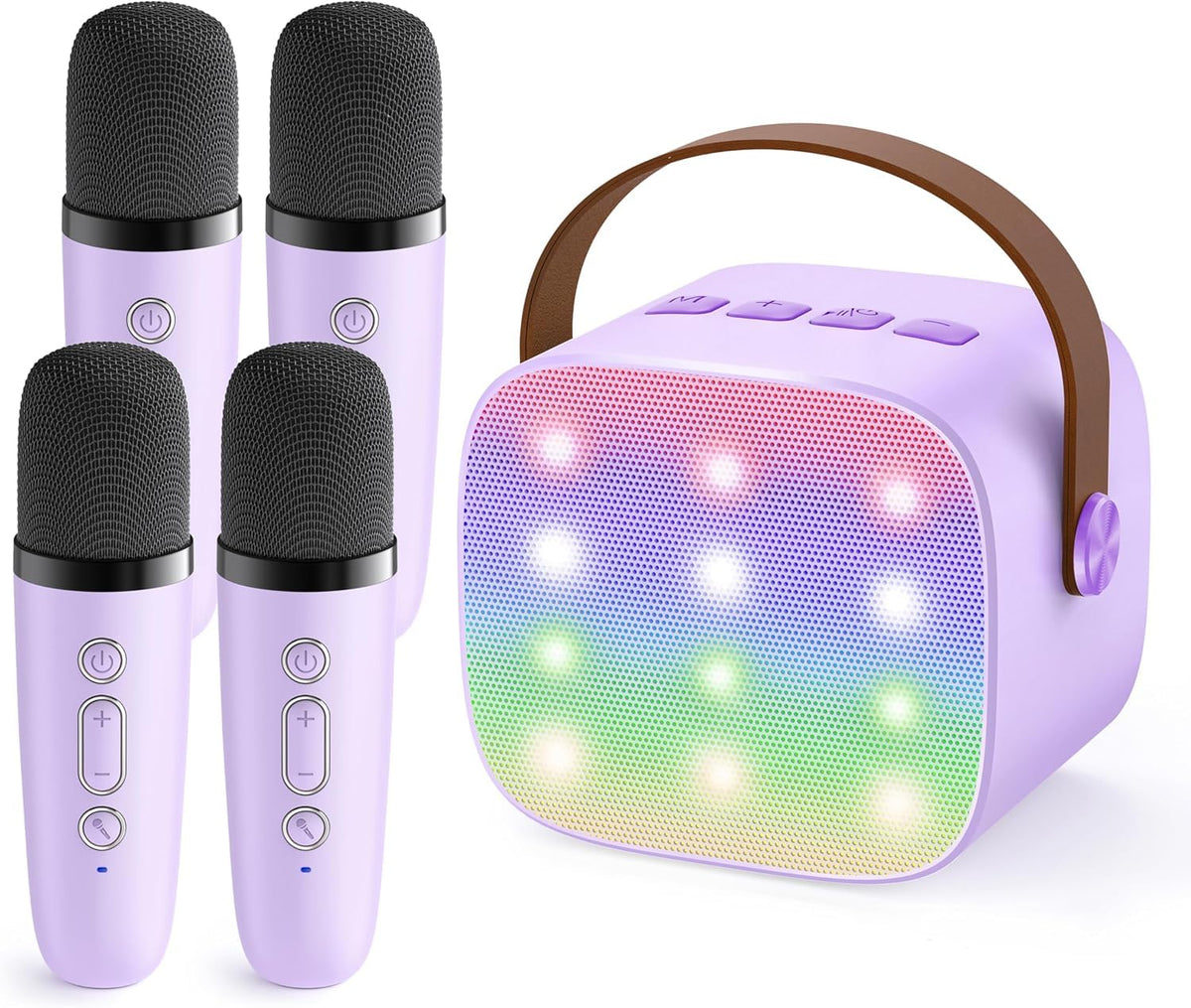 YLL Karaoke Machine for Kids, Birthday Gifts for Girls 3 4 5 6 7+Years Old