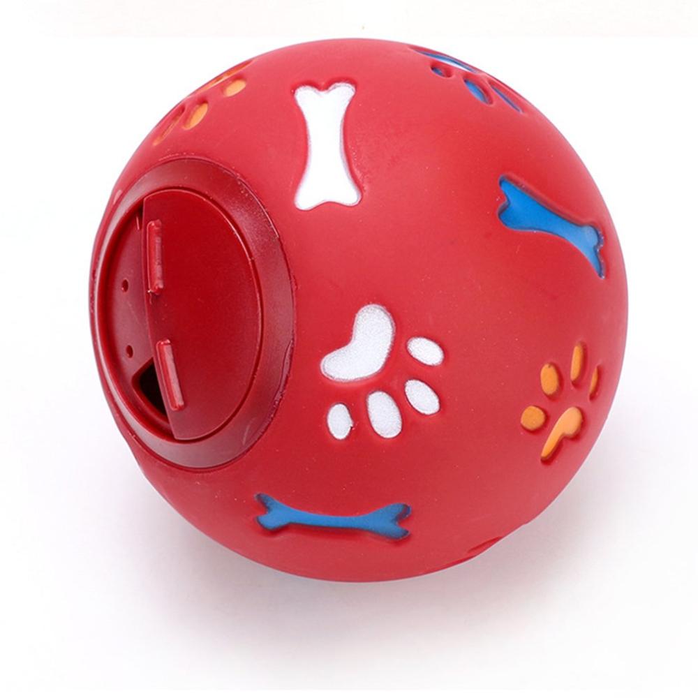 Educational Leaking Food Ball Pet Dog Cat Toys Bite-resistant Rubber IQ Training Toy Interactive Tooth Cleaning Balls Puppy Toys
