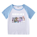 Children's summer short sleeved T-shirt