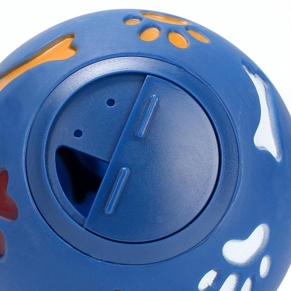 Educational Leaking Food Ball Pet Dog Cat Toys Bite-resistant Rubber IQ Training Toy Interactive Tooth Cleaning Balls Puppy Toys