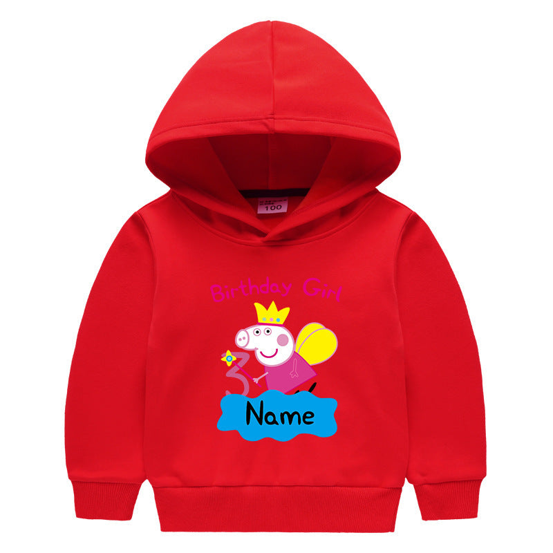 Children's hooded sweatshirt winter clothing