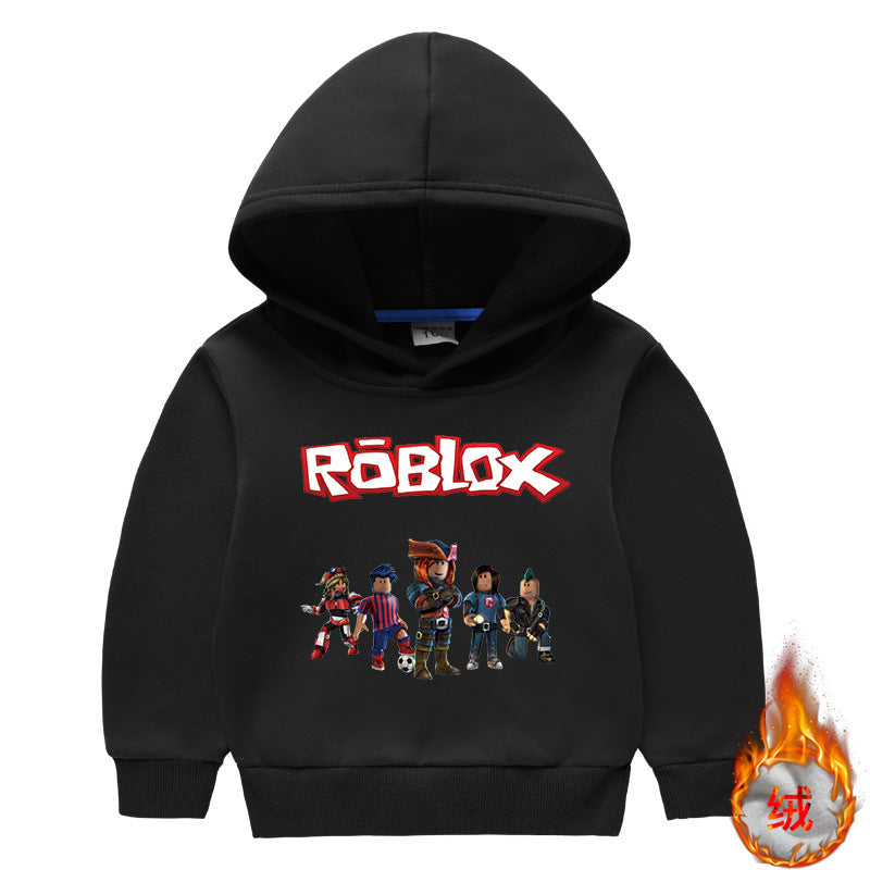 Children's hooded sweatshirt for autumn and winter