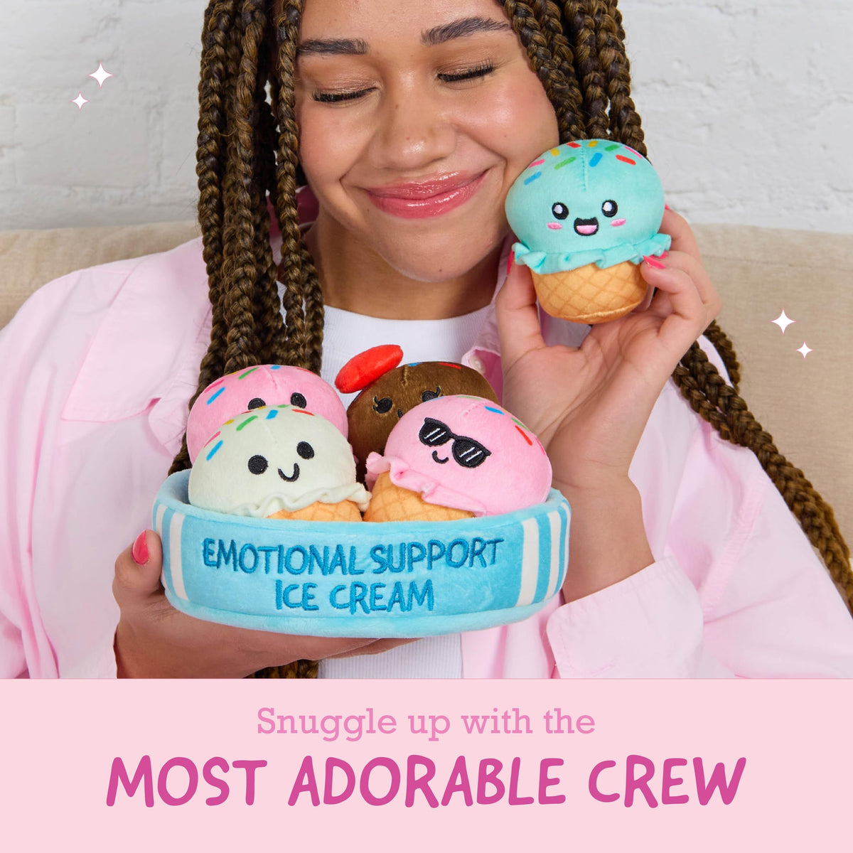 Emotional Support Pals Cheez-It, Cute Stuffed Animals by Relatable