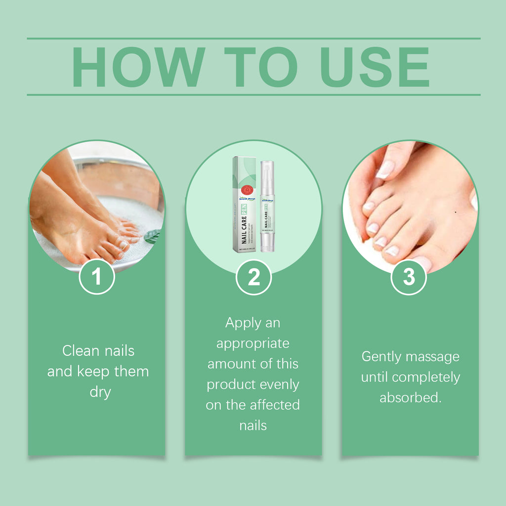 Gray Nail Care Pen Gently Nourishes Fingernails, Cleans And Brightens Nails And Thickens Nails