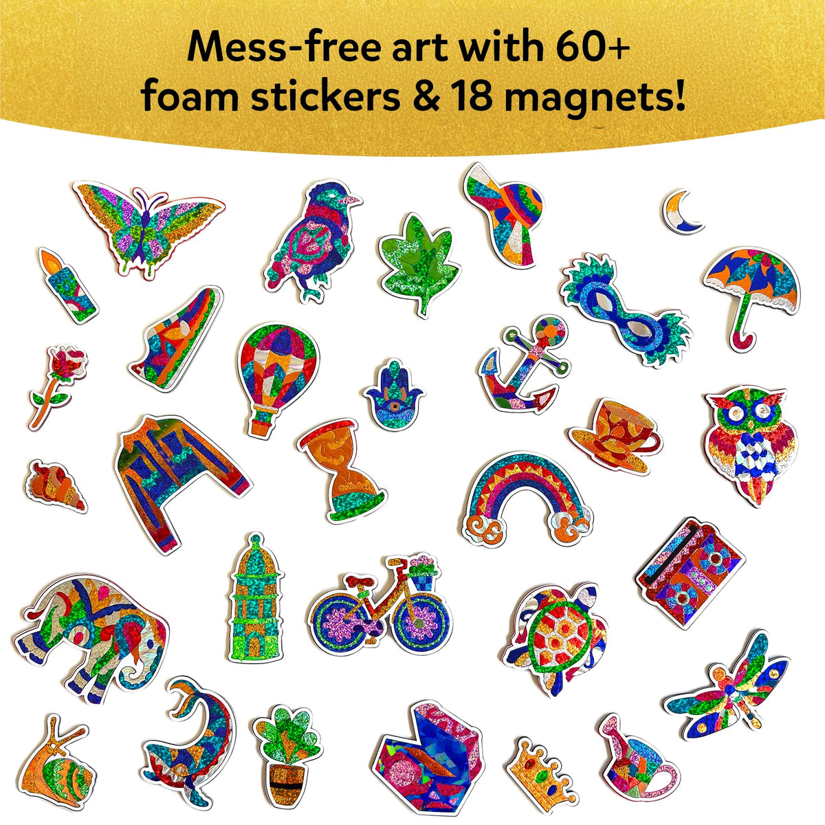 Skillmatics Foil Fun Disney Princess, Foil Art & Craft Kit, Gift for Kids
