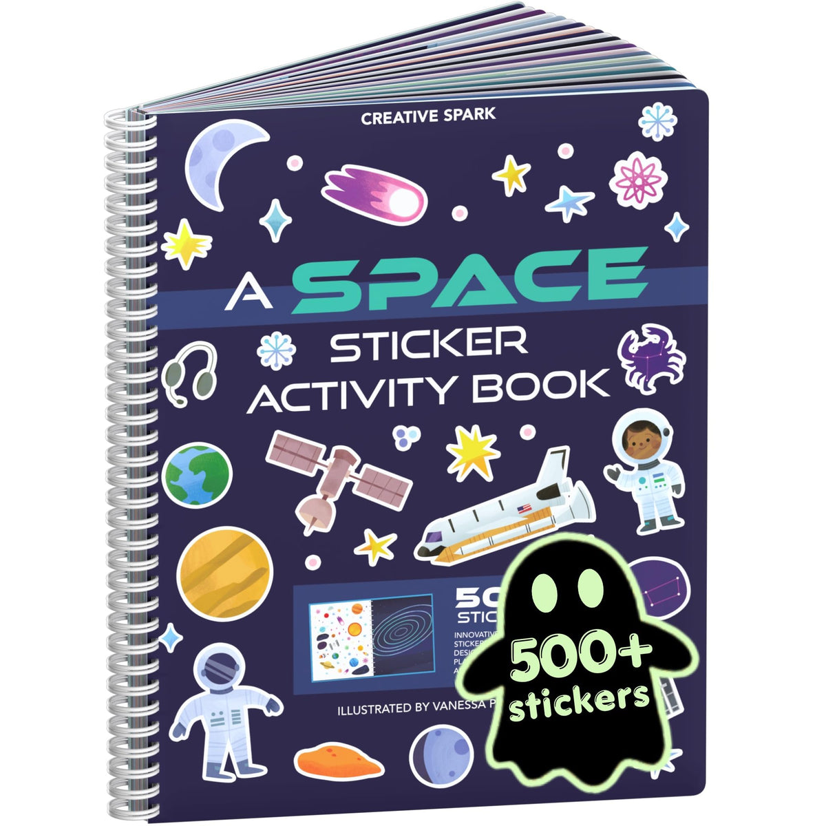 Cupkin Spooky Village Halloween Coloring & Sticker Book | 300+ Stickers