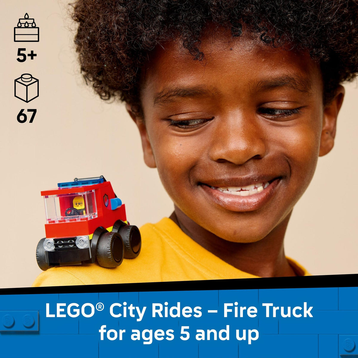 LEGO City Rides – Gaming Race Car 60484