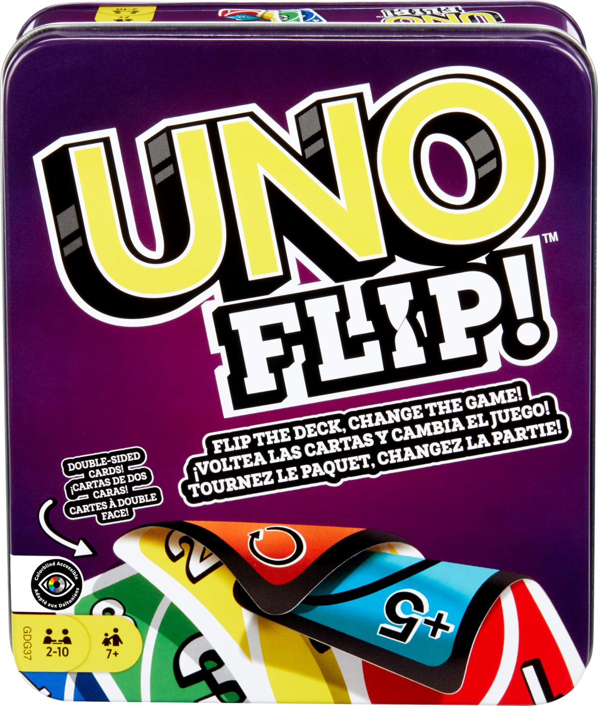 Mattel Games UNO Card Game, Ages 7+, 2-10 Players
