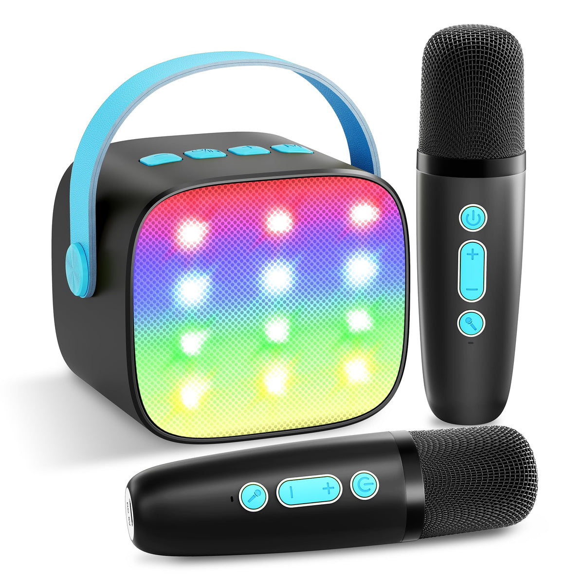 YLL Karaoke Machine for Kids, Birthday Gifts for Girls 3 4 5 6 7+Years Old