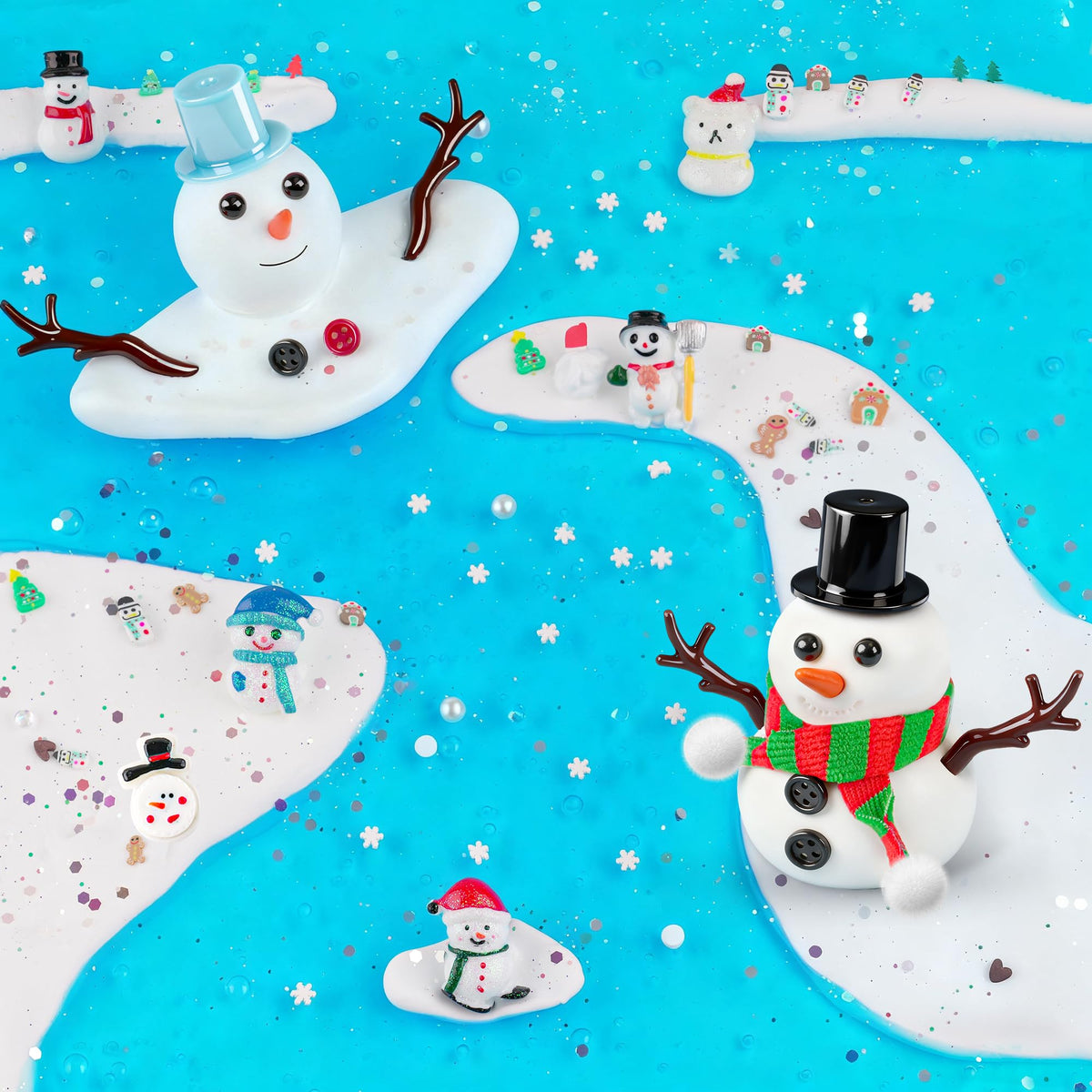 6-Pack Pink Slime Kit for Girls, Cloud Butter Squishy Birthday Gift Set