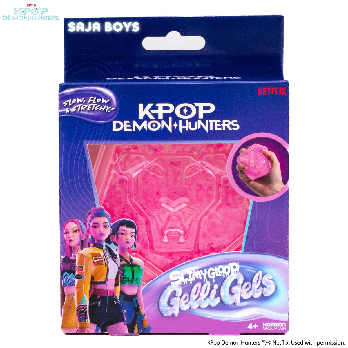 Horizon Group USA Slimygloop Gelli Gels, Blue Squishmallows