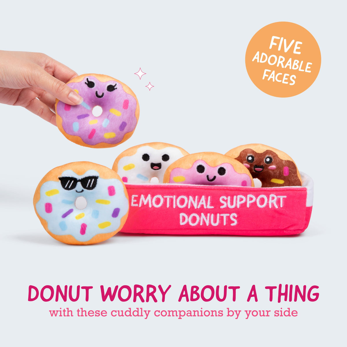 Emotional Support Pals Cheez-It, Cute Stuffed Animals by Relatable