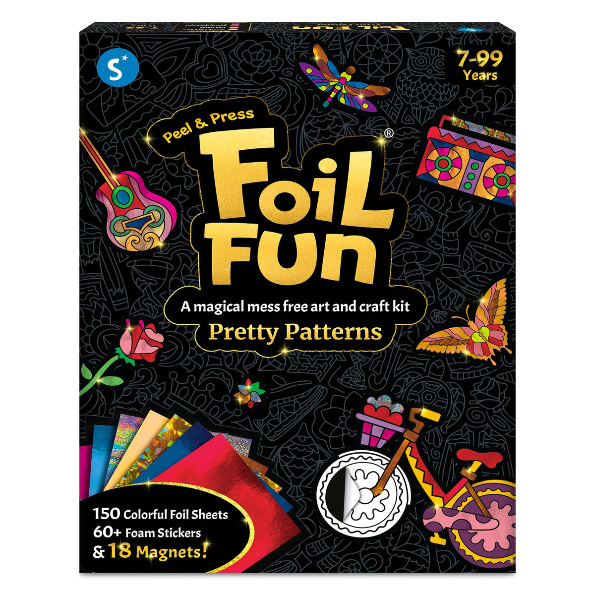 Skillmatics Foil Fun Disney Princess, Foil Art & Craft Kit, Gift for Kids