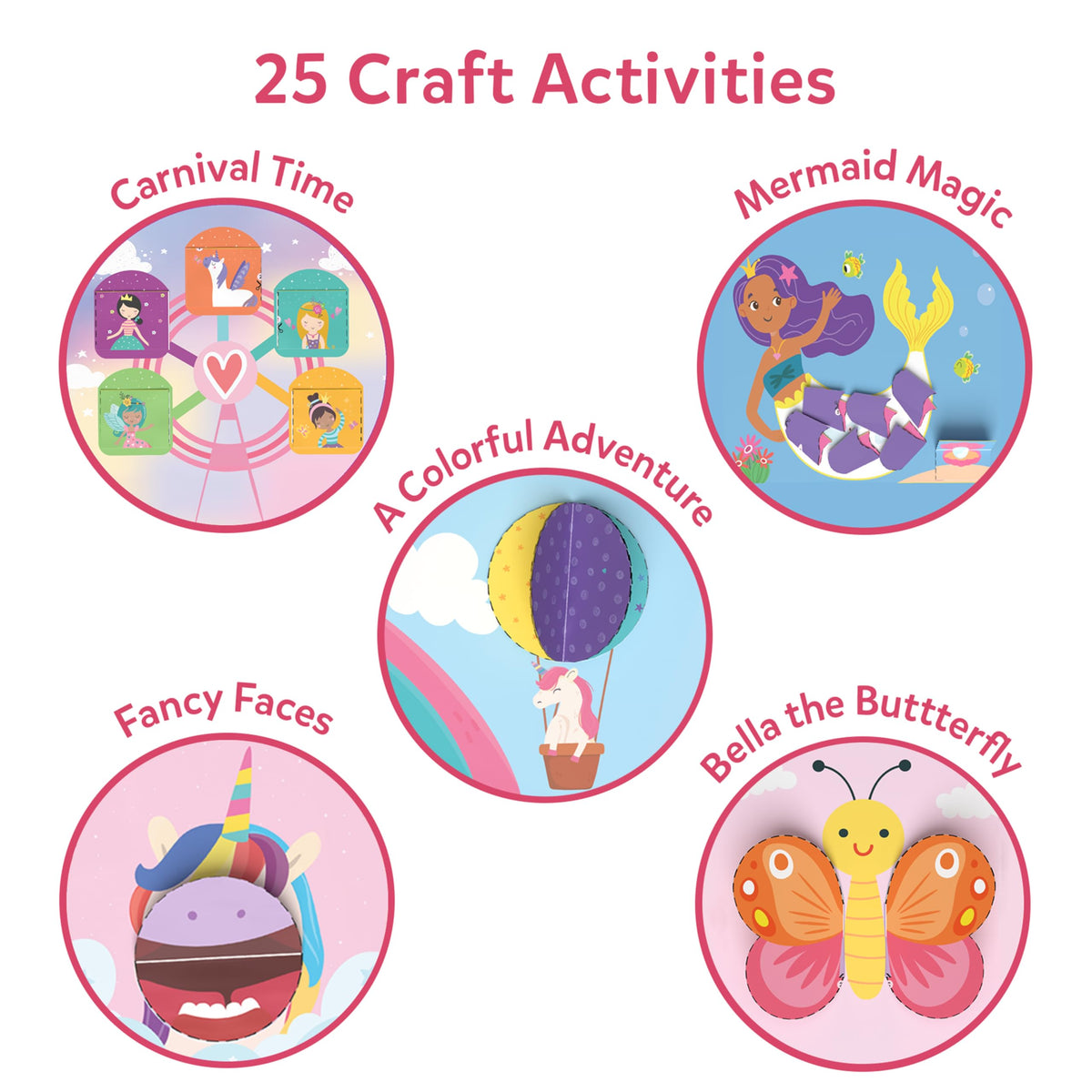 Skillmatics Snip Snip, Scissor Skills, Felt Craft Activity, Gift for Kids