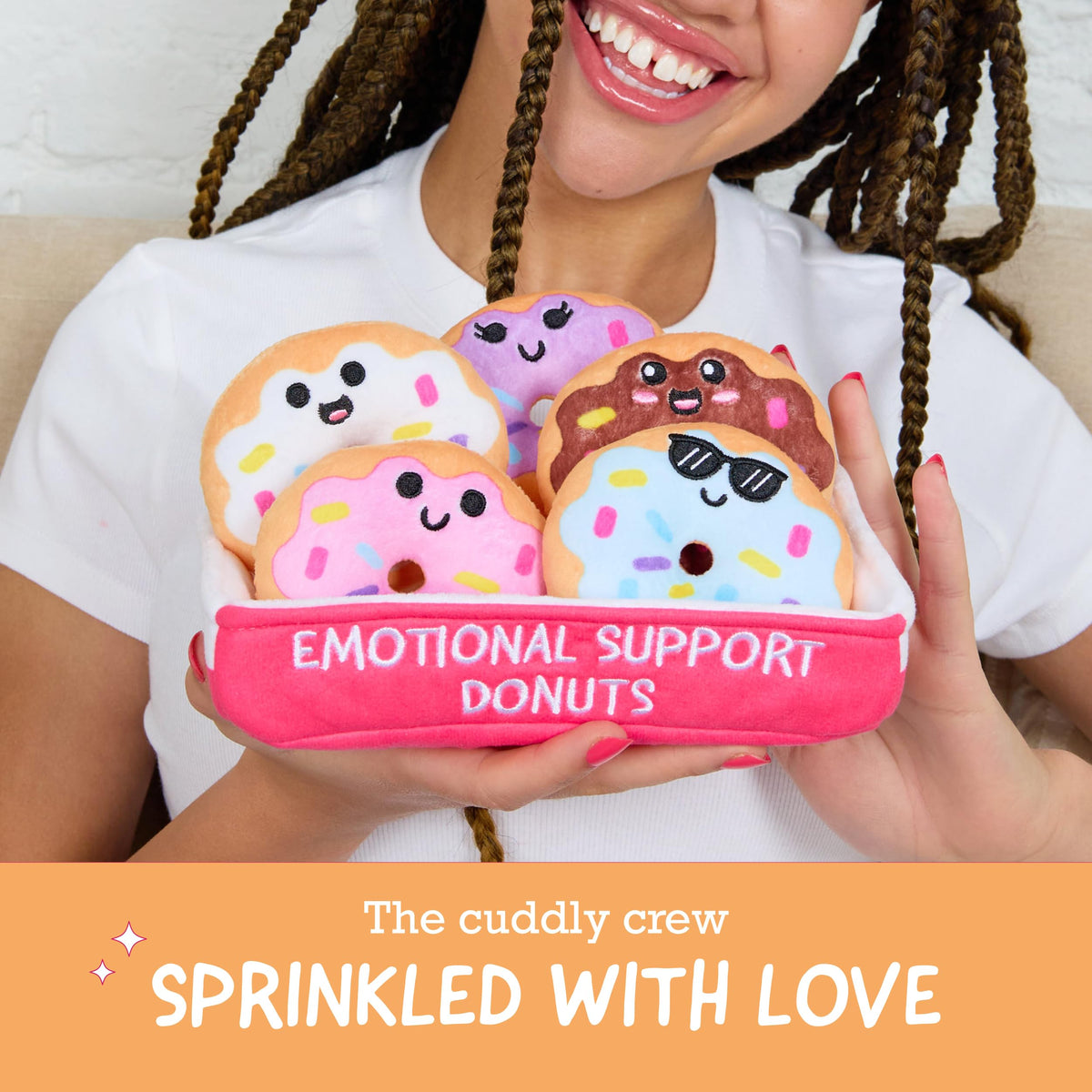 Emotional Support Pals Cheez-It, Cute Stuffed Animals by Relatable